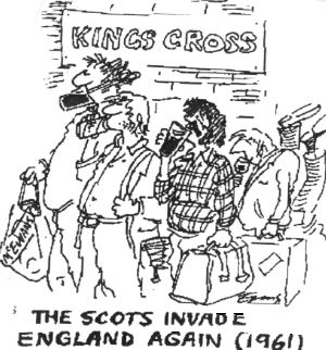 Scots invade England again