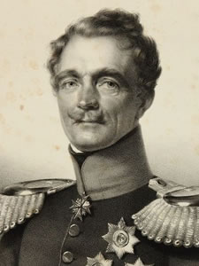 Retrato Friedrich Heinrich Ernst Freiherr von Wrangel - Von Zeichner: Franz Krüger (1797-1857); Lithograph: Jan Theodor Mittag (1828-1874) - Lithographie/lithograph, Gemeinfrei, https://commons.wikimedia.org/w/index.php?curid=54837831